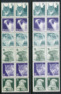 SWEDEN 1973-78 Wildlife Protection On Both Papers MNH / **.  Michel 820-25x+y - Nuovi