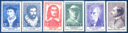 France N°1066 à 1071, Neuf** - (F2841) - Unused Stamps