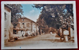 CP 1941 La Palud Route Nationale - Pompe à Essence (84 France) - Lapalud