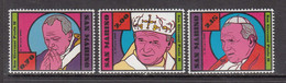 2015 San Marino Pope John Paul II Complete Set Of 3 MNH @ BELOW FACE VALUE - Nuevos