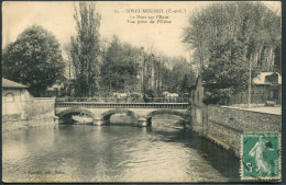 Sorel-Moussel - Le Pont Sur L'Eure - Vue Prise De L'Usine - Ch. Foucault édit. - Voir 2 Scans Larges & Descriptif - Sorel-Moussel