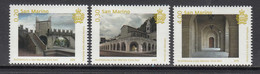 2015 San Marino Architecture Buildings Zani Complete Set Of 3 MNH @ BELOW FACE VALUE - Unused Stamps