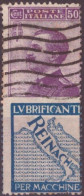 Italia 1924 Pubblicitari UnN°14 50c "Reinach" (o) Vedere Scansione - Reclame