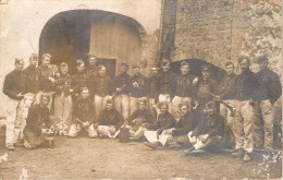 MILITARIA - Photographie - Groupe De Militaires De Valdahon  - Carte Postale Ancienne - Sonstige & Ohne Zuordnung