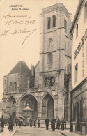 Auxonne * Place Et église Notre Dame * épicerie - Auxonne
