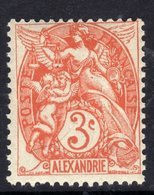 Alexandrie N° 21 / 22 X Type Blanc : 3  Et 4 C. Les 2 Valeurs  Trace De Charnière Sinon TB - Neufs