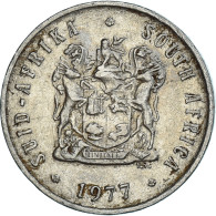 Monnaie, Afrique Du Sud, 5 Cents, 1977 - Sudáfrica