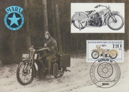 Berlin Mi.697 MC - Jugend - Historische Motorräder - Mars - Cartas Máxima