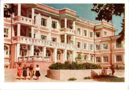 Tashkent - Clinic Of The Textile Mill - Old Postcard - 1957 - Uzbekistan USSR - Unused - Ouzbékistan