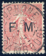 France F.M N°4, TAD SISOPHONE, Cambodge - RARE - (F2882) - Militärische Franchisemarken
