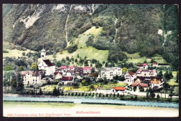 1910 Gelaufene AK Aus Wolfenschiessen Nach Wallisellen. Marke Leicht Fleckig - Wolfenschiessen