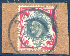 Grande Bretagne N°117 Sur Fragment - (F2891) - Used Stamps