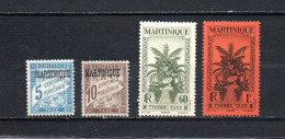 Martinica   1927-33  .-   Y&T  Nº   1/2-19/20    Taxa - Posta Aerea