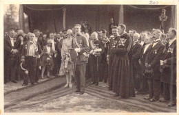 FAMILLES ROYALES - Joyeuse Entrée, à Mons Du Duc Et De La Duchesse De Brabant Le 8 Juillet 1928 - Carte Postale Ancienne - Koninklijke Families