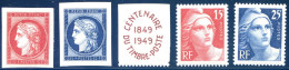France N°830 à 833 Neuf - (F2911) - Unused Stamps