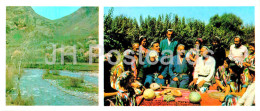 Fergana And Fergana Valley - Mountain River Near Khamzaabad - Folk Singers - Music - 1974 - Uzbekistan USSR - Unused - Ouzbékistan