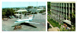 Fergana And Fergana Valley - Airport - Main Post Office - Airplane - 1974 - Uzbekistan USSR - Unused - Ouzbékistan