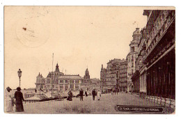 Belgique--OSTENDE--OOSTENDE--1916--Digue Ouest Et Kursaal ..cachet Militaire 26.Inf.Div + Feldpoststation N° 5 - Oostende