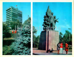 Almaty - Alma-Ata - House Of Soviets - Monument To The Fighters For Soviet Power - 1974 - Kazakhstan USSR - Unused - Kazakistan