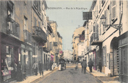 38-BOURGOIN- RUE DE LA REPUBLIQUE - Bourgoin
