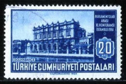 Türkiye 1951 Mi 1291 Dolmabahçe Palace - Gebraucht