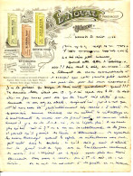 FACTURE.71.MACON.PRODUIT PARMACEUTIQUES " NOVAT " L.NOVAT PHARMACIEN. - Profumeria & Drogheria