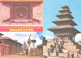 Nepal:Bhaktapur, Temple - Népal