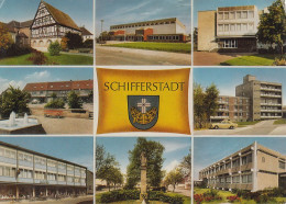 D-67105 Schifferstadt - Alte Ansichten - Ladenzeile - Fachwerkhaus - Wohnhäuser - Car - Schifferstadt