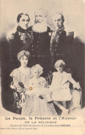 FAMILLES ROYALES - Le Passé, Le Présent Et L'Avenir De La Belgique - Souvenir 75e Anniversaire - Carte Postale Ancienne - Koninklijke Families