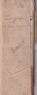 Borgloon/Vliermaal - Manuscript - 1772 (V2419) - Manuscrits