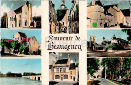 Souvenir De Beaugency - Eglise Notre Dame - Tour De L'Horloge - Chateau Dunois - Tour De Cesar - 1964 - France - Used - Beaugency