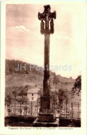 Vignory - Entree Du Cimetiere - Croix Ancienne - Entrance To The Cemetery - Old Cross - Old Postcard - France - Unused - Vignory