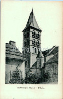 Vignory - L'Eglise - Church - Old Postcard - France - Unused - Vignory