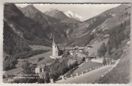 C6876) HEILIGENBLUT Mit Grossglockner - Straße - Häuser Kirche - Heiligenblut