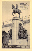 FAMILLES ROYALES - Ostende - Monument Léopold II - Carte Postale Ancienne - Koninklijke Families