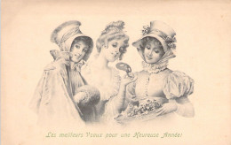 Carte Viennoise - Illustrateur M M Vienne N°255 - Femmes Aux Chapeaux - Carte Postale Ancienne - Mujeres