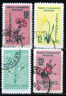 Türkiye 1955 Mi 1423-1426 Istanbul Spring And Flower Festivity - Used Stamps