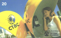Brazil:Brasil:Used Phonecard, Sistema Telebras, 20 Units, CTBC, 1998 - Brasilien