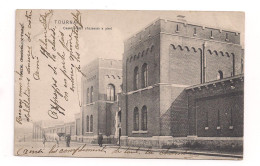 Carte Postale  TOURNAI. Caserne Des Chasseurs à Pied.1912 - Doornik