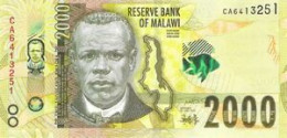 MALAWI 2000 KWACHA 2021 P 69 UNC NUEVO SC - Malawi