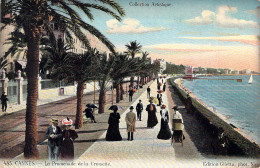 FRANCE - 06 - CANNES - La Promenade De La Croisette - Edition Giletta - Carte Postale Ancienne - Cannes