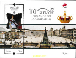 604337 MNH PORTUGAL 2019 200 ANIVERSARIO DE D.MARIA - Autres & Non Classés