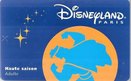 PASS--DISNEY-DISNEYLAND PARIS-1998-HERCULE ADULTE-V° Serie N°98087H-VALIDE 1 JOUR-TBE - Disney Passports