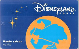 PASS--DISNEY-DISNEYLAND PARIS-1998-HERCULE ADULTE-V° Serie N°98021H-GROUPE 2 JOURS-TBE - Disney-Pässe