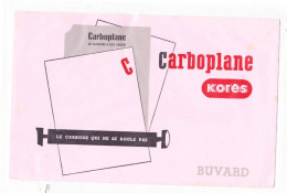 Buvard Carboplane Kores Le Carbone à Dos Argent - Cartoleria