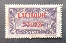 FRENCH OCCUPATION IN SYRIA LATTAQUIE 1940 STAMPS OF SYRIE DE 1930 IN OVERPRINT CAT YVERT N 9 - Used Stamps