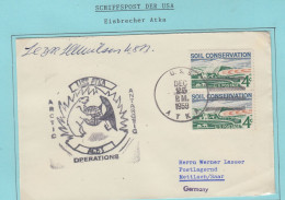 Arctic USA Operation USS Atka Signature  Ca USS Atka DEC 25 1959 (WW190) - Expéditions Arctiques