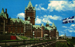 CANADA QUEBEC LA TERRASSE ET LE CHATEAU FRONTENACH - Québec - Château Frontenac