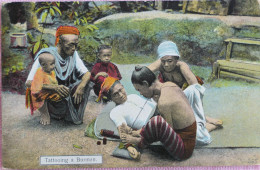 C. P. A. : Myanmar (Burma) : Tattooing A Burman - Myanmar (Burma)