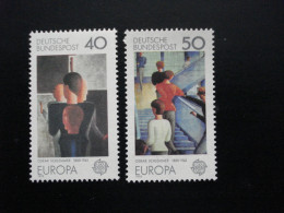 Allemagne - Europa 1975  "Tableaux"  Y.T. 689/690 - Neuf ** - Mint MNH - 1975